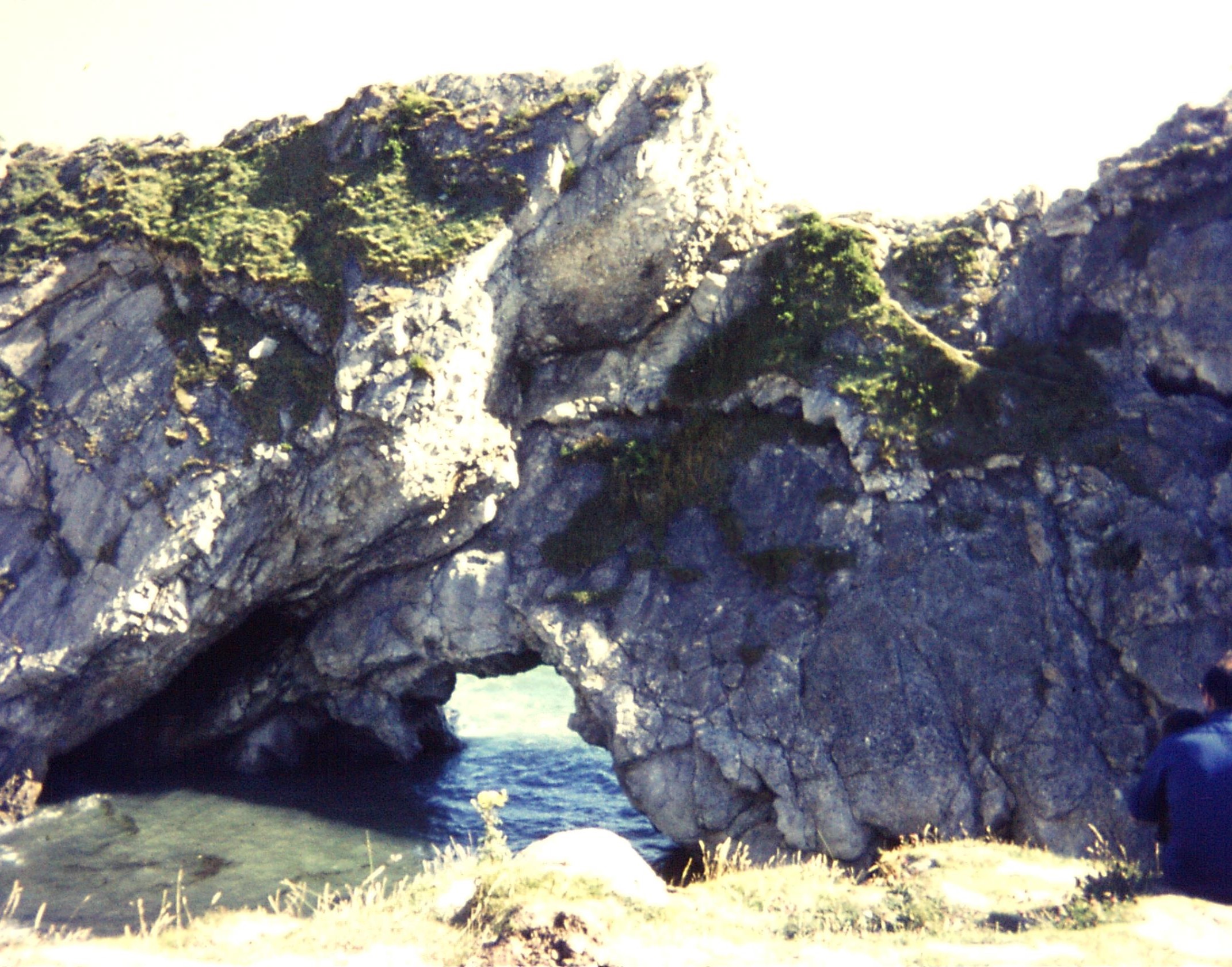 1972.05 Dorset2. Lulworth. Stair Hole