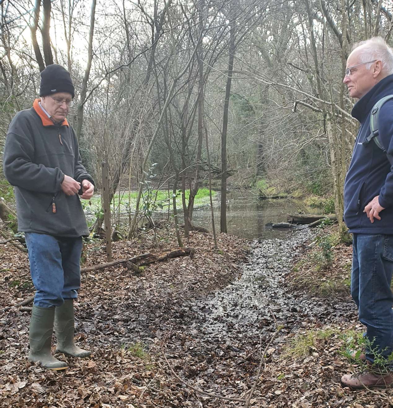 John, Allan, Grub Ground Pond